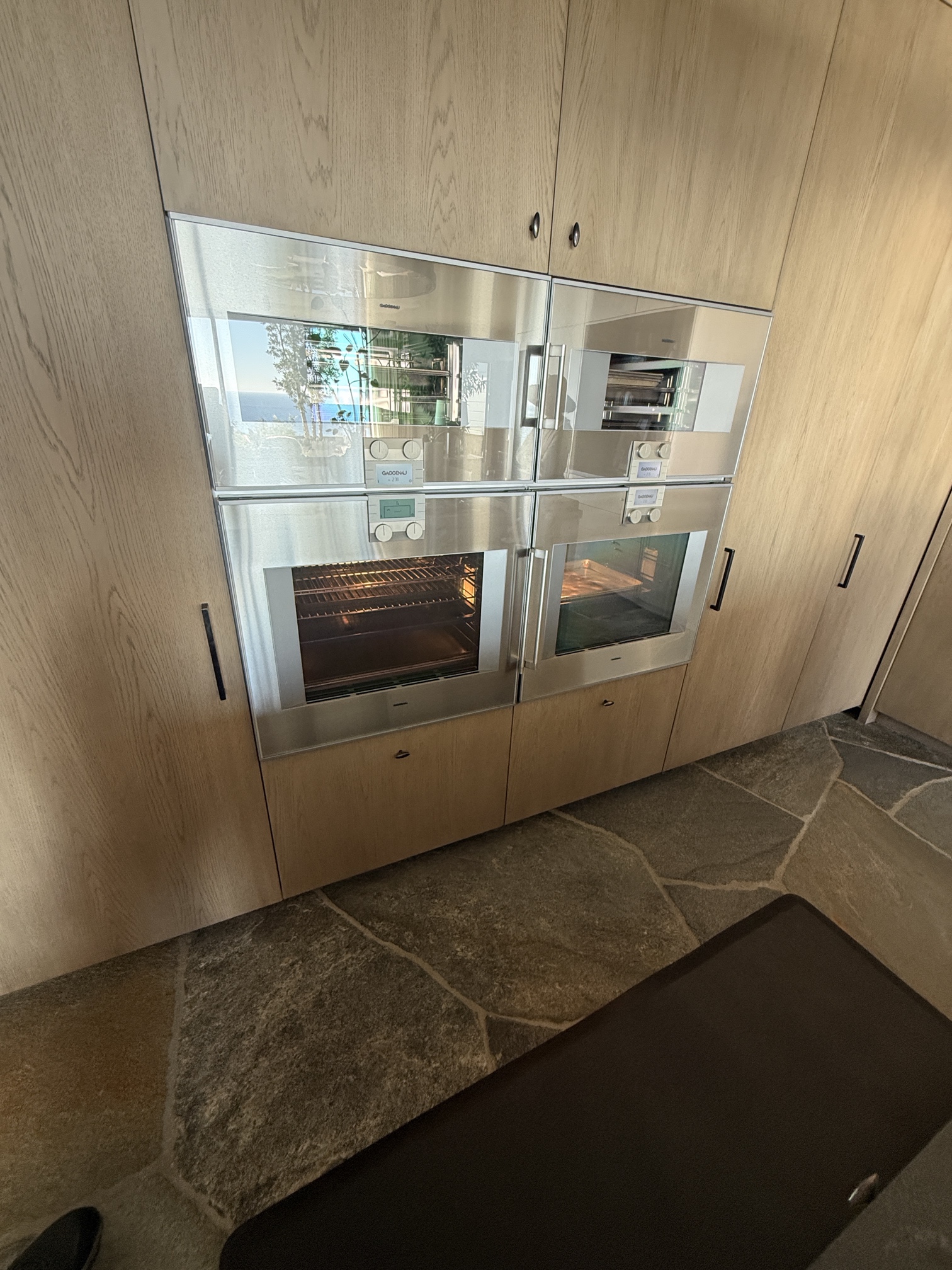 Gaggenau built-in oven wall serviced by A&Y Appliances