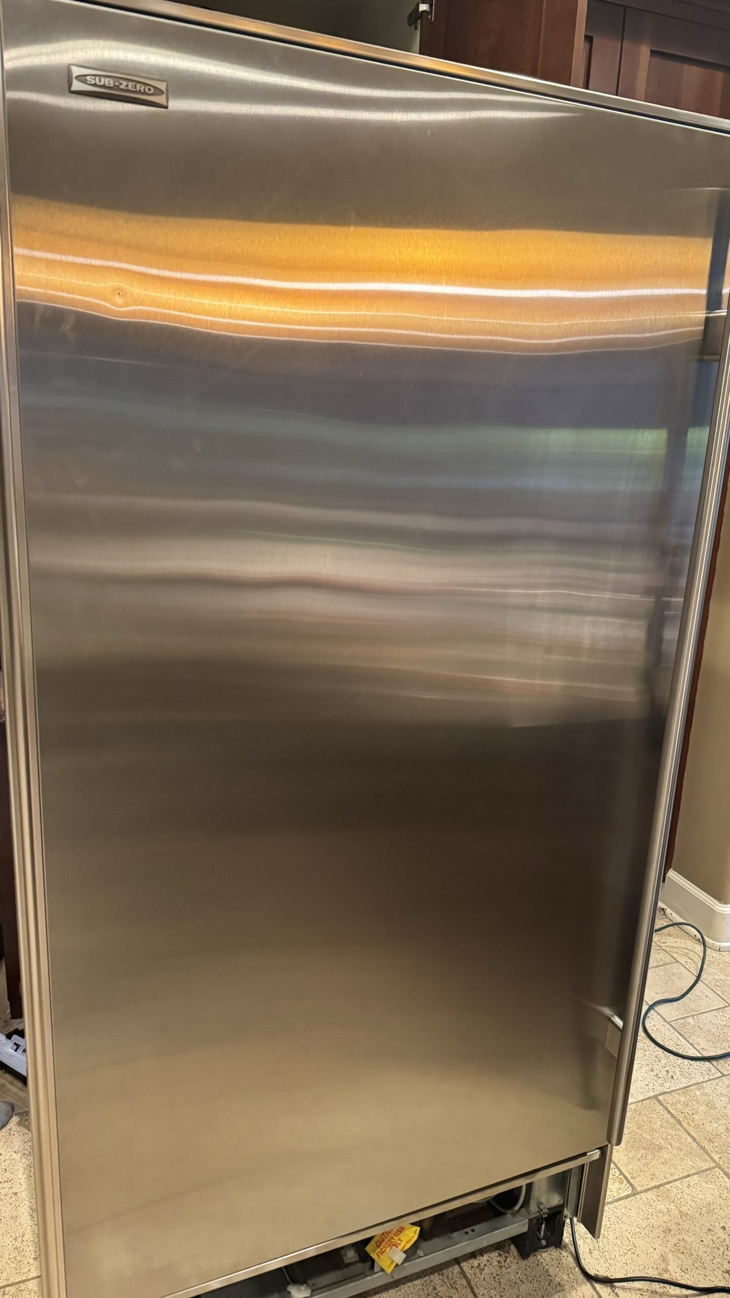 Sub-Zero column refrigerator serviced by A&Y Appliances