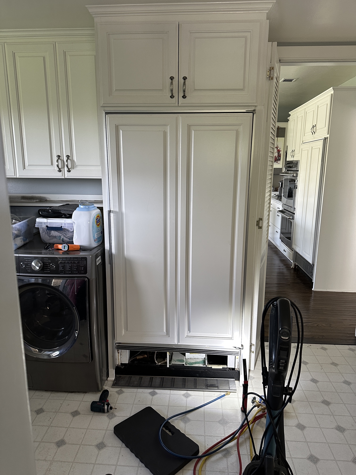 Sub-Zero panel-ready refrigerator repair in Santa Clarita by A&Y Appliances