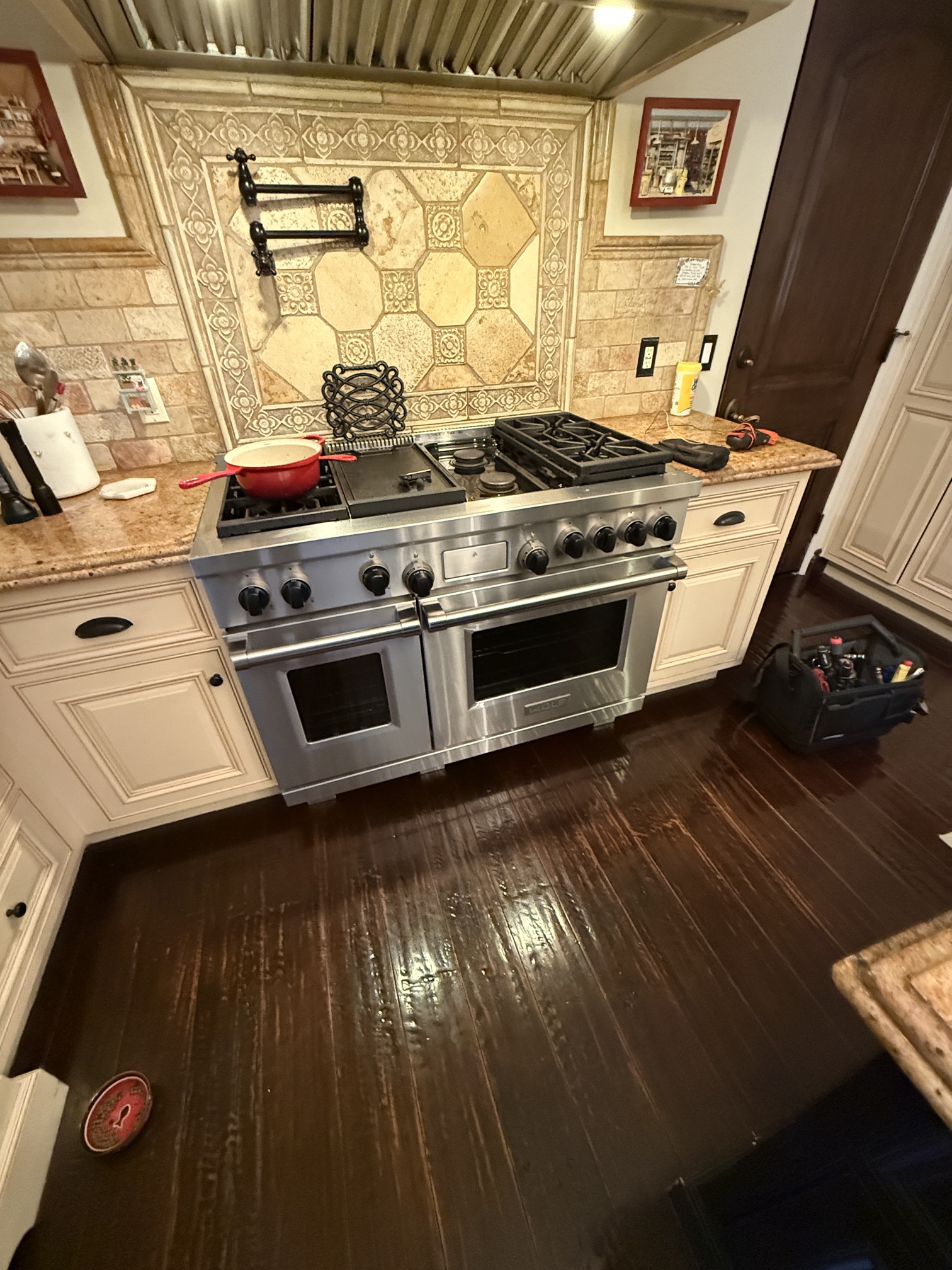 Wolf dual oven range repair by A&Y Appliances in Los Angeles