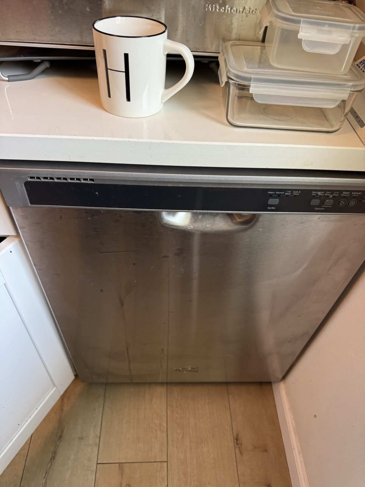 Whirlpool built-in dishwasher repaired by A&Y Appliances